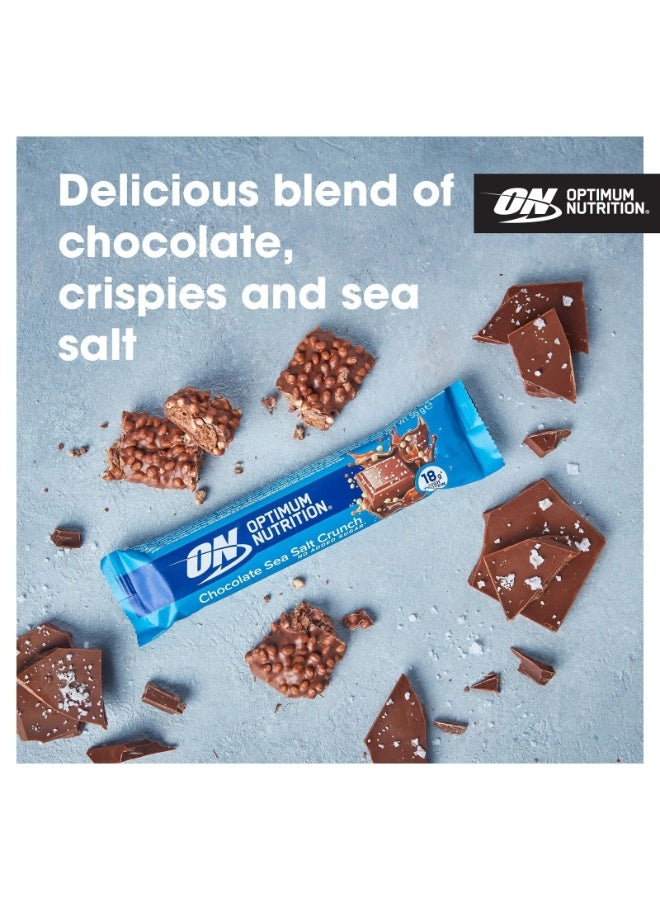 ON Crunch Bar 12x55g Chocolate Sea Salt crunch 660g - Image 5