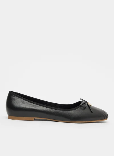 Ted Baker Bow Ballet Pump Shoes