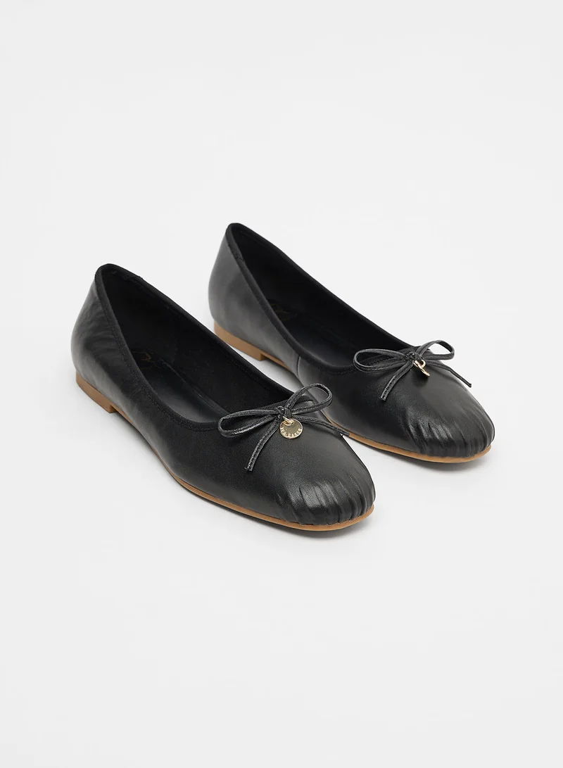 Ted Baker Bow Ballet Pump Shoes