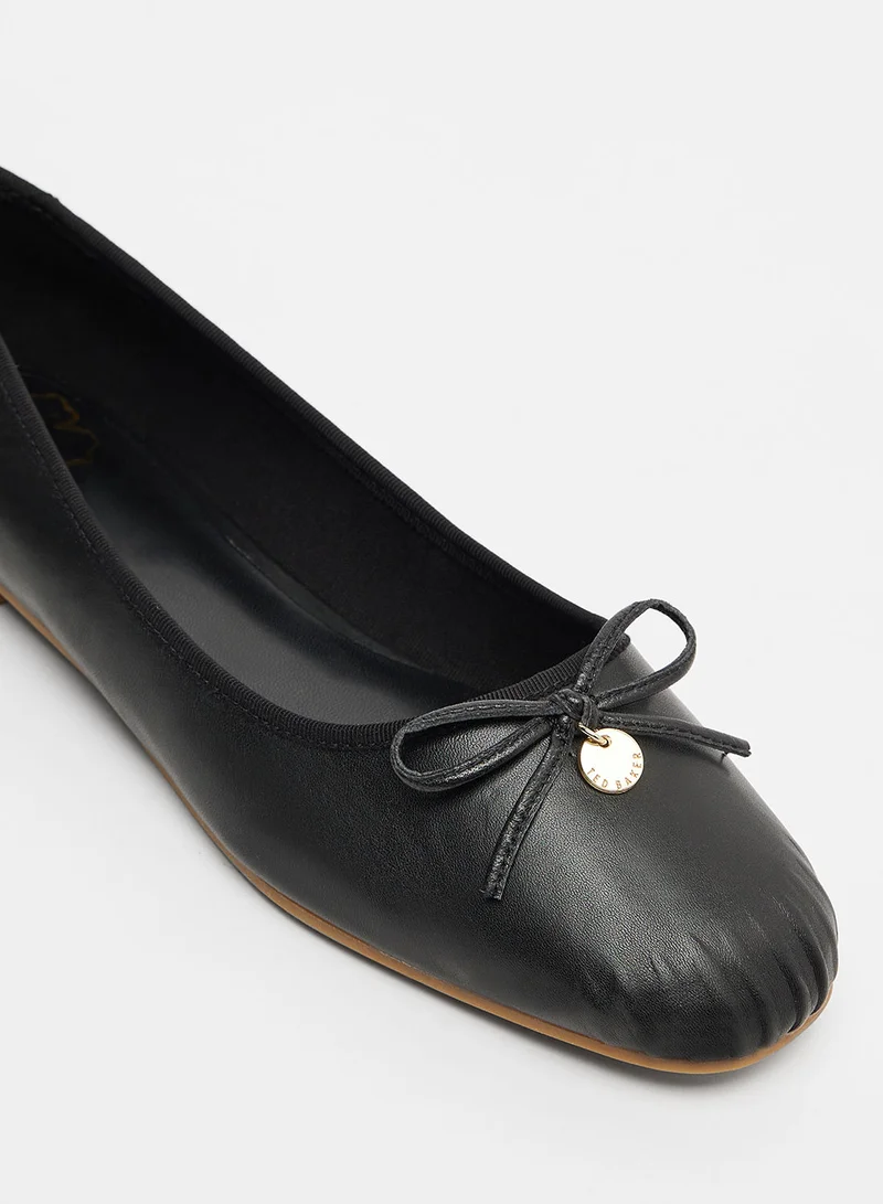 Ted Baker Bow Ballet Pump Shoes