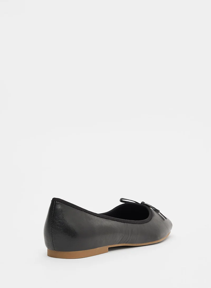 Ted Baker Bow Ballet Pump Shoes