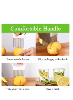 Excefore Onion Holder, 4 Pcs Onion Slicer Holder, Stainless Steel Vegetable Slicer Holder and Onion Chopper Peelers, for Slicing Cutting Vegetable Tomato Potato Fruit Meat Kitchen Gadgets Tools  - Image 5