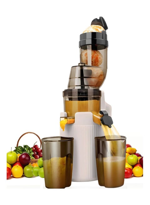 High-Performance Electric Juicer for Fruits and Vegetables | 200 Watts with Large 3.55 inch Caliber for Maximum Juice Yield
