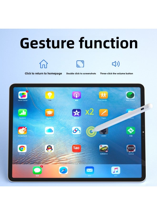 Loquat Bluetooth For ApplePencil Special Touch Capacitive Pen Ipad Stylus Anti-misoperation Active Capacitive Pen-Color:Light Blue - Image 5