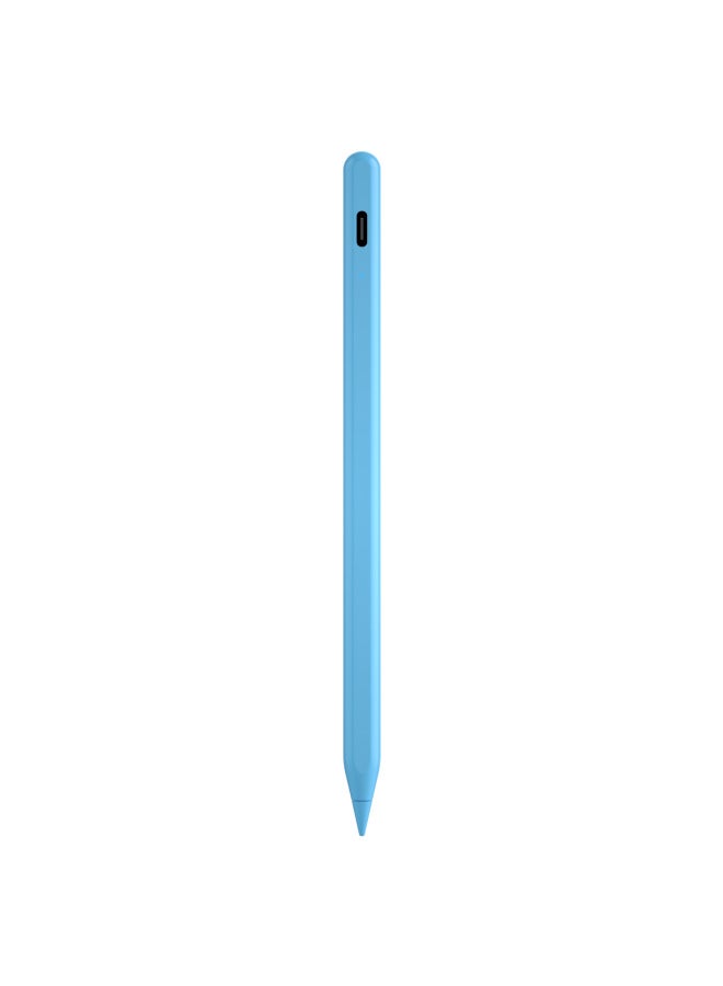 Loquat Bluetooth For ApplePencil Special Touch Capacitive Pen Ipad Stylus Anti-misoperation Active Capacitive Pen-Color:Light Blue - Image 1
