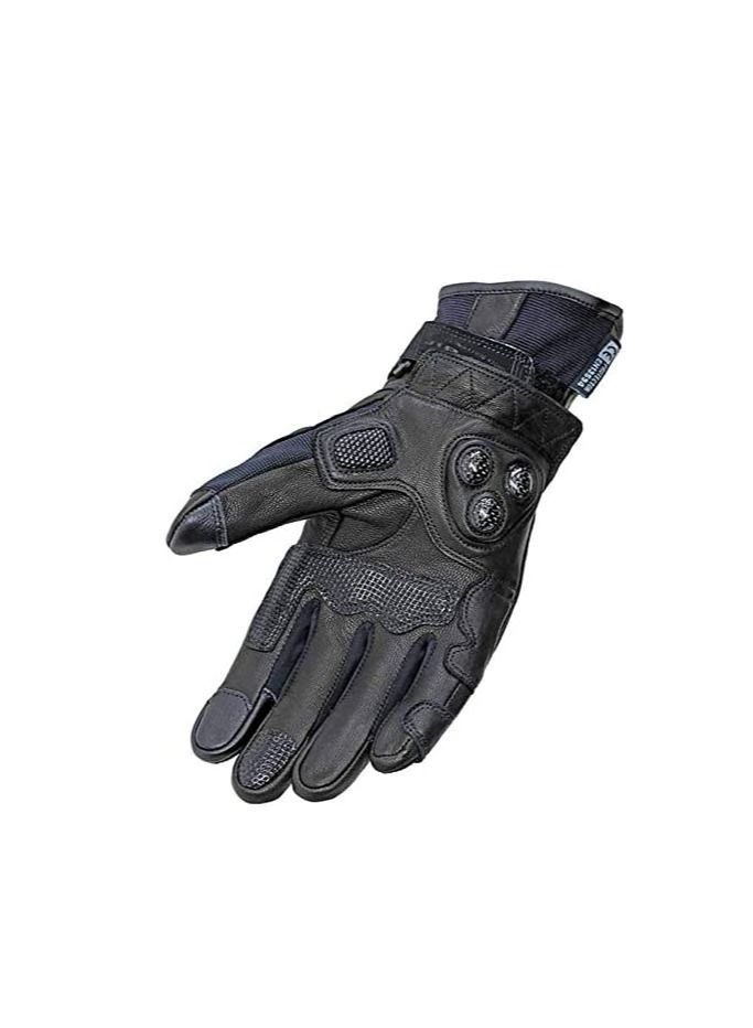 hit-air Hit Air G8 Gloves for Motorcycle Riders Black (XL)  - Image 2