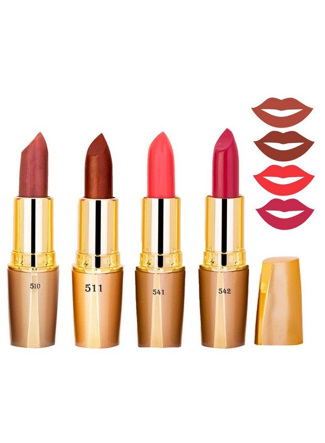 G4U Volo Creamy Matte Lipsticks For Women (4 Pcs Set)20Jan2022A15 - Image 1