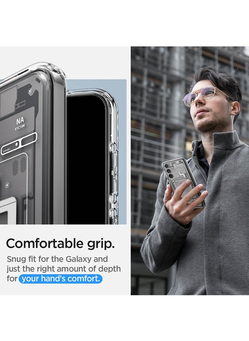 Spigen Ultra Hybrid for Samsung Galaxy S24 case cover (2024) - Zero One White  - Image 5