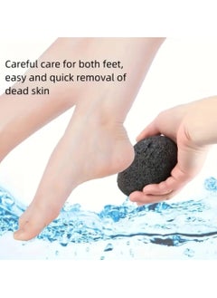 MEC Natural Volcanic Pumice Stone For Dead Skin Removing , Foot Callus Remover, Also Pedicure Exfoliator For Dead And Hard Skin Scrubber  - Image 2