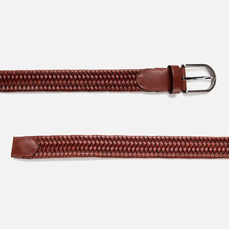 Hotiç 06KEH290520A370 Leather Tan Men's Belt