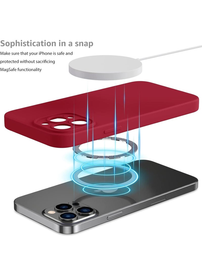 Y&D Liquid Silicone Magnetic Phone Case For IPhone14 Plus - Image 3