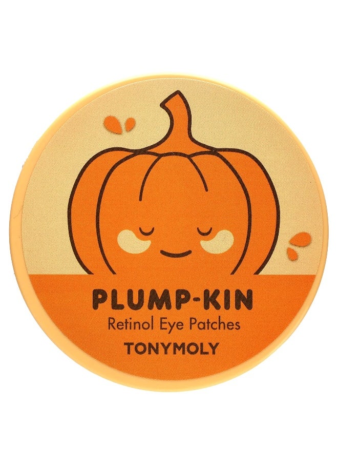 Tony Moly TonyMoly, Plump-Kin Retinol Eye Patches, 60 Patches, 2.96 oz (84 g) each  - Image 1