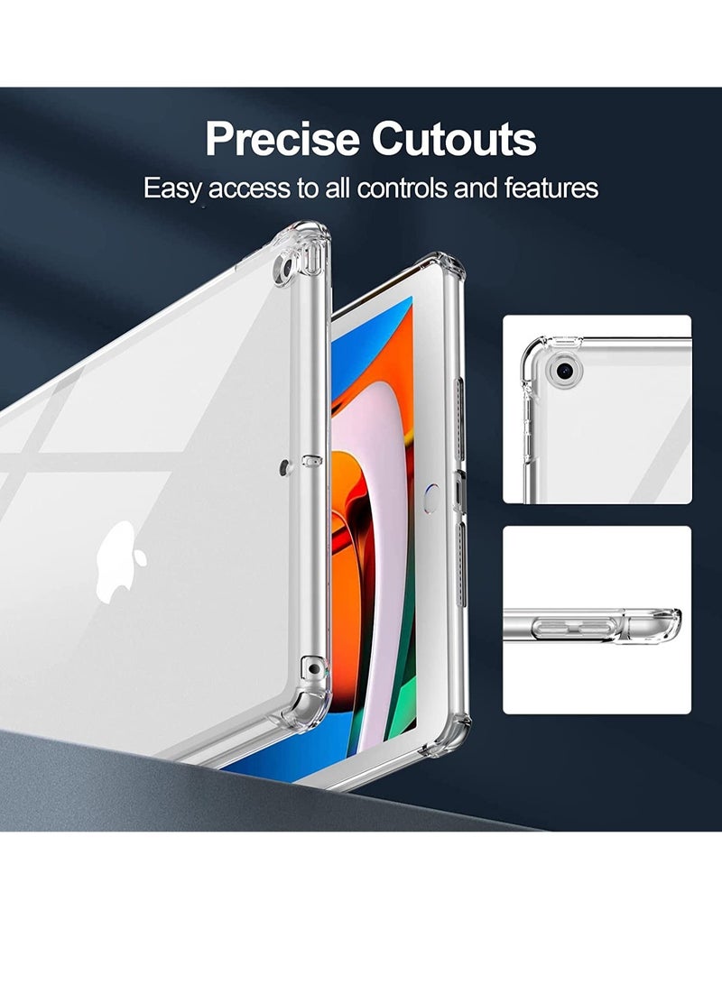 Case for iPad 9th/8th/7th Generation iPad 10.2 Case 2021&2020&2019, Transparent Clear Shockproof TPU Protective Case - Image 3