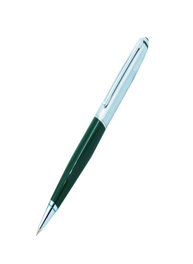 auteur Focus Green Color Ball Point Pen Metal Body Gift Pen For Office and Gifting. - Image 4