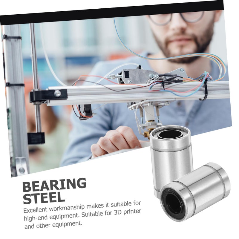 High Precision LM8UU Linear Bearing Sealed 6pcs for 3D Printer CNC Machine - Image 5