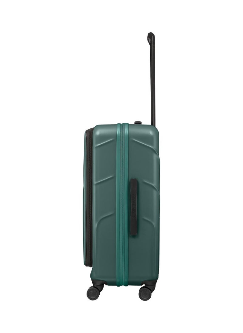 Wenger Amplix Hardside Expandable 69 cm Check-In Luggage Trolley - Green  - Image 4