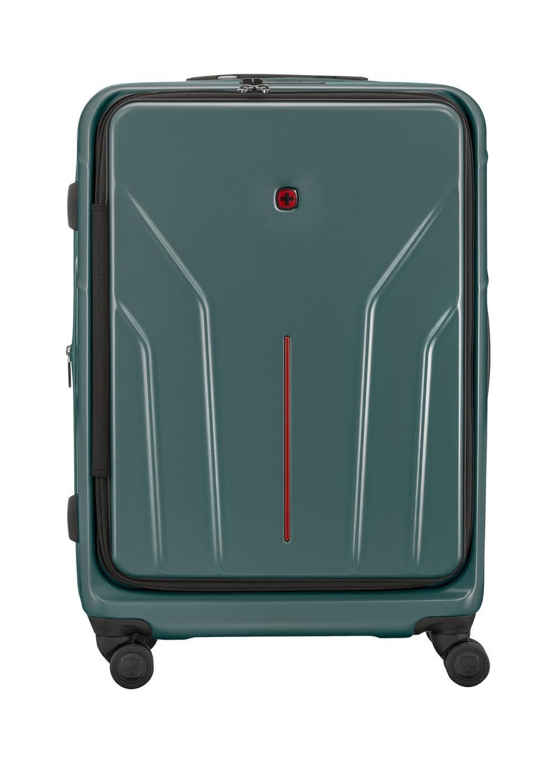 Wenger Amplix Hardside Expandable 69 cm Check-In Luggage Trolley - Green  - Image 1