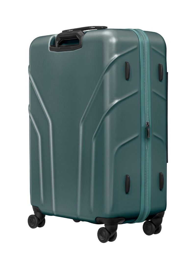 Wenger Amplix Hardside Expandable 69 cm Check-In Luggage Trolley - Green  - Image 5