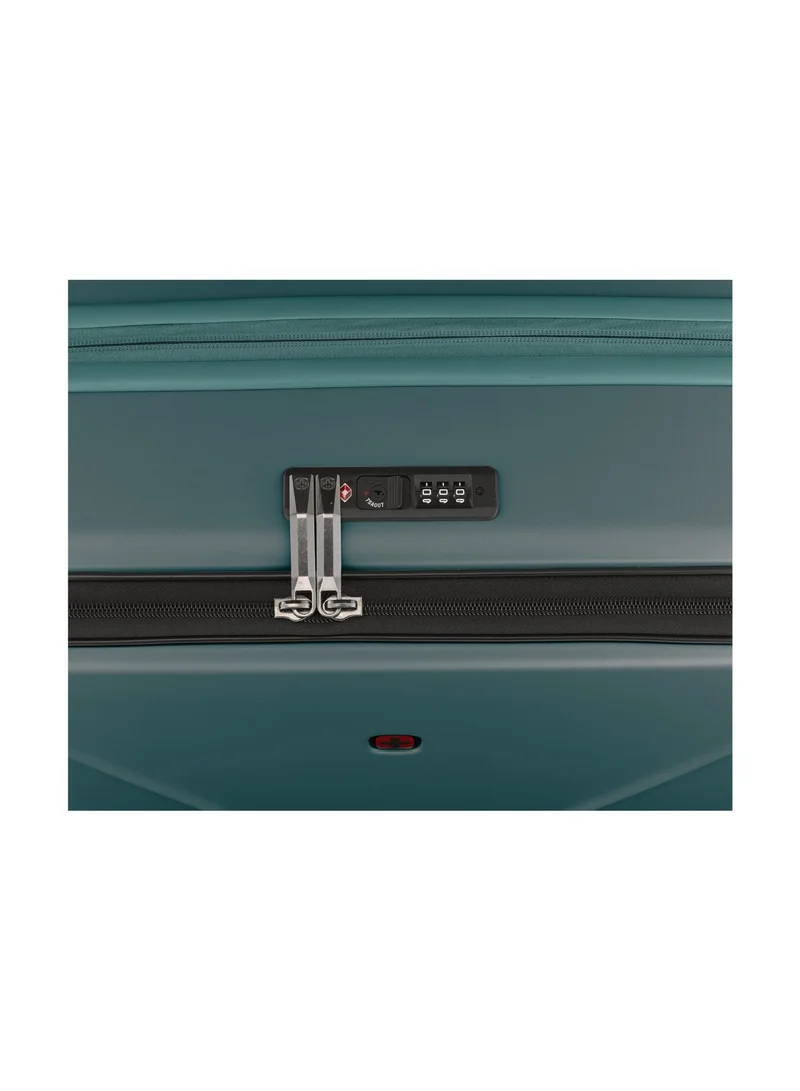 Wenger Amplix Hardside Expandable 69 cm Check-In Luggage Trolley - Green