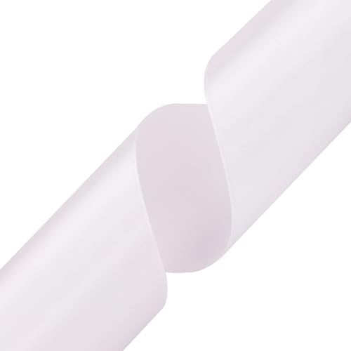 Nsilu 2 inch White Satin Ribbon 50 Yards Solid Fabric Ribbons Roll for Gift Wrapping, Satin Weddings,Flower Bouquet, Invitations,Sewing,Party Decorations, Holiday Decorating and More - Image 2