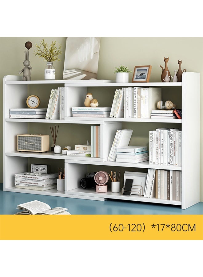 NKX Adjustable Desktop Bookshelf with 90 Degree Rotation Multi Color Desk Storage Organizer for Home Office and Dormitory - Image 2