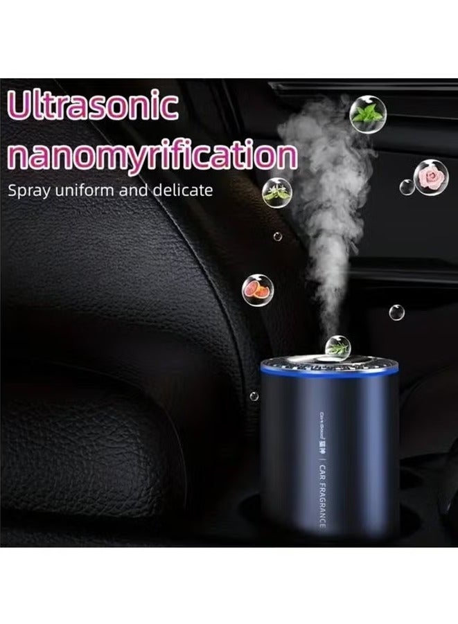 JAJEEK Smart Car Air Freshener Essential Oil Diffuser – Auto On/Off, Built-in Rechargeable Battery, 50ML Capacity – Car Air Humidifier and Aroma Diffuser for Auto Interior – Aromatherapy Fragrance Dispenser for Fresh and Relaxing Drive - Image 2