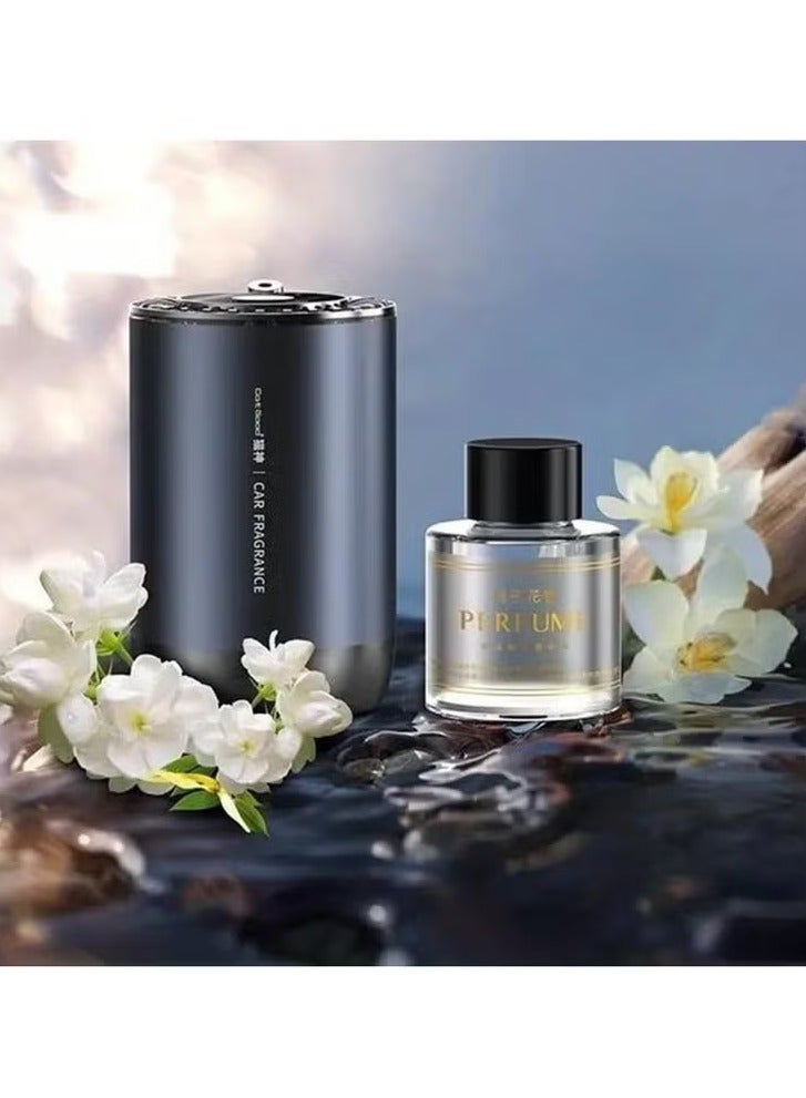 JAJEEK Smart Car Air Freshener Essential Oil Diffuser – Auto On/Off, Built-in Rechargeable Battery, 50ML Capacity – Car Air Humidifier and Aroma Diffuser for Auto Interior – Aromatherapy Fragrance Dispenser for Fresh and Relaxing Drive - Image 5