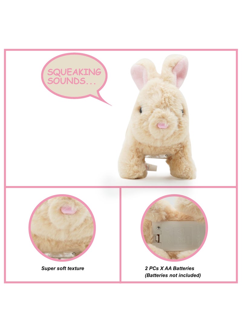 PUGS AT PLAY Pugs At Play Jumping Cookie 6.5-Inches, Battery Operated | Interactive Plush Toy  - Image 2
