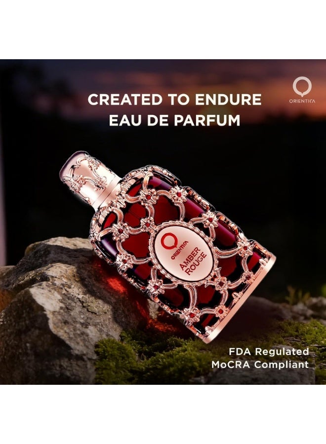 Orientica Luxury Collection Amber Rouge 80ml EDP - Image 2