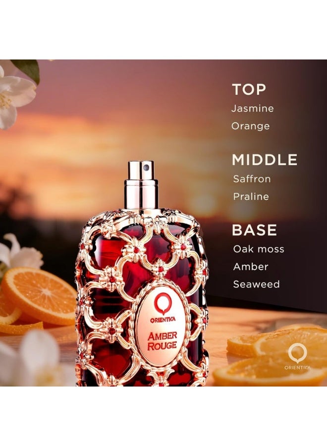 Orientica Luxury Collection Amber Rouge 80ml EDP - Image 3
