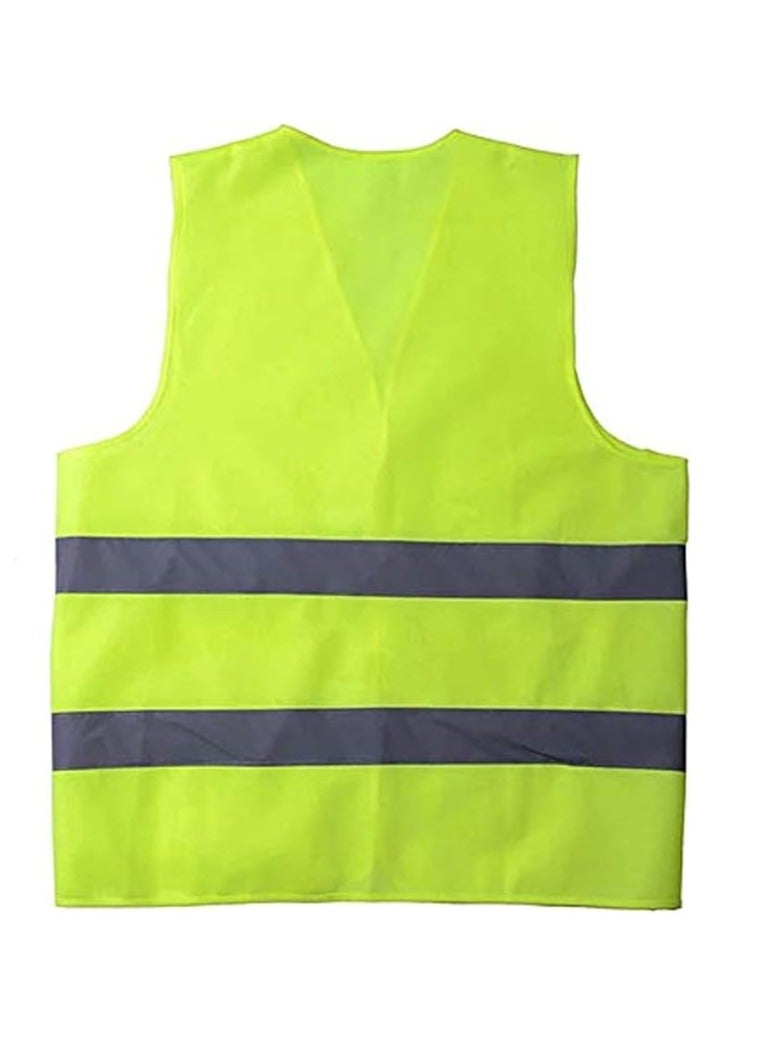 Generic Reflective Vest Working Clothes High Visibility Day Night Warning Safety Vest Traffic Construction Safety Clothing - Image 1