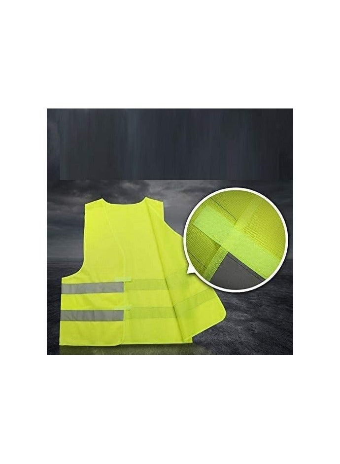 Generic Reflective Vest Working Clothes High Visibility Day Night Warning Safety Vest Traffic Construction Safety Clothing - Image 3