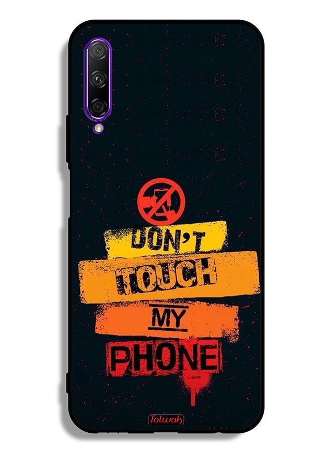 Tolwak Huawei Y9s Protective Case Cover Do Not Touch My Phone - Image 2
