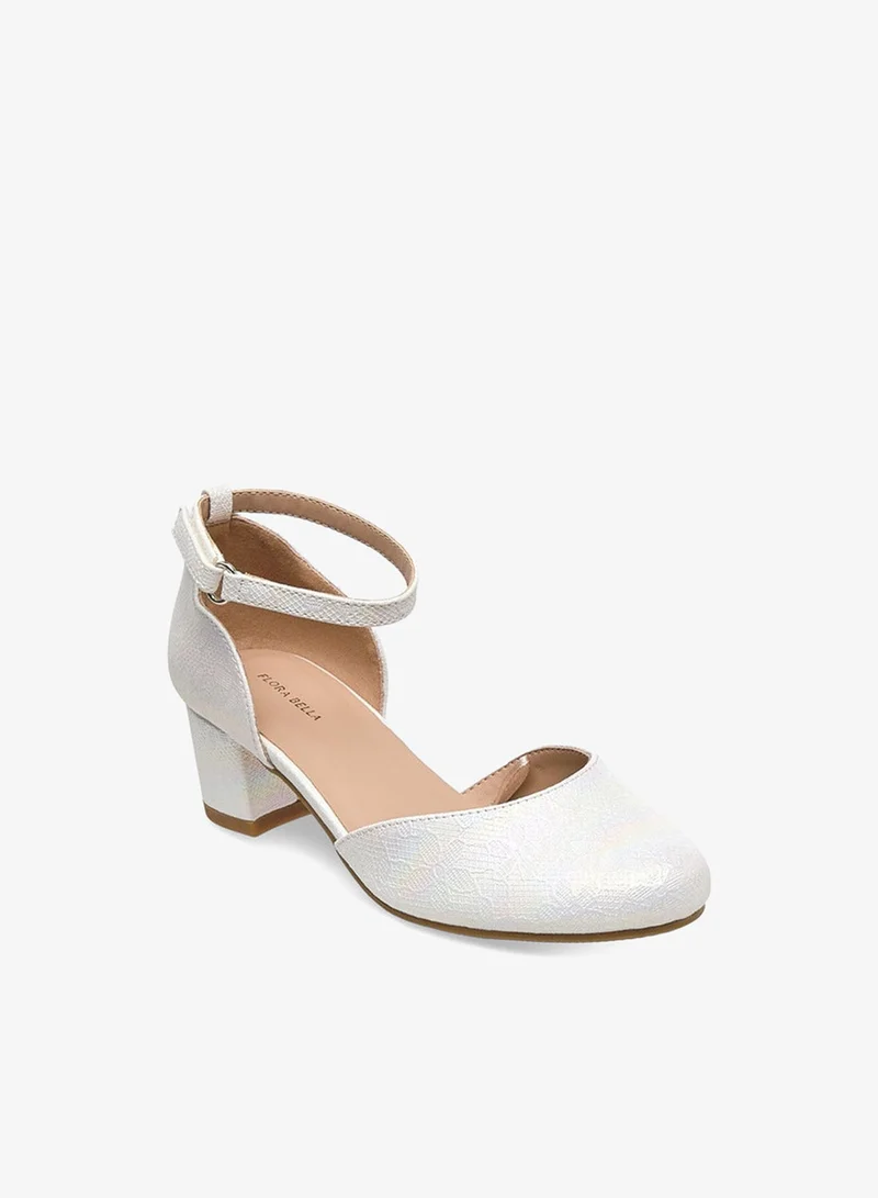 Flora Bella Girls Block Heel Shoes