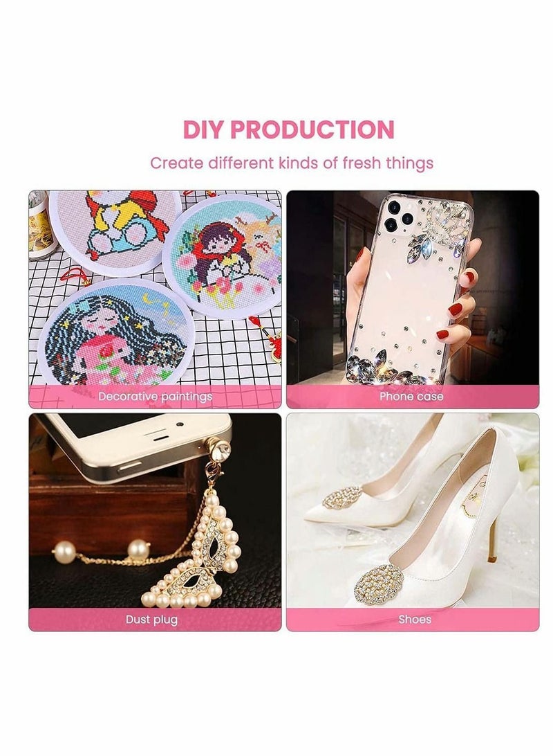 Y&D 2 Pen Point Drill Pens For Diamond Painting-No Wax, No Clay, Glue Tools, Self-Adhesive Pen, Professionally Designed 5D Diy Painting... - Image 3