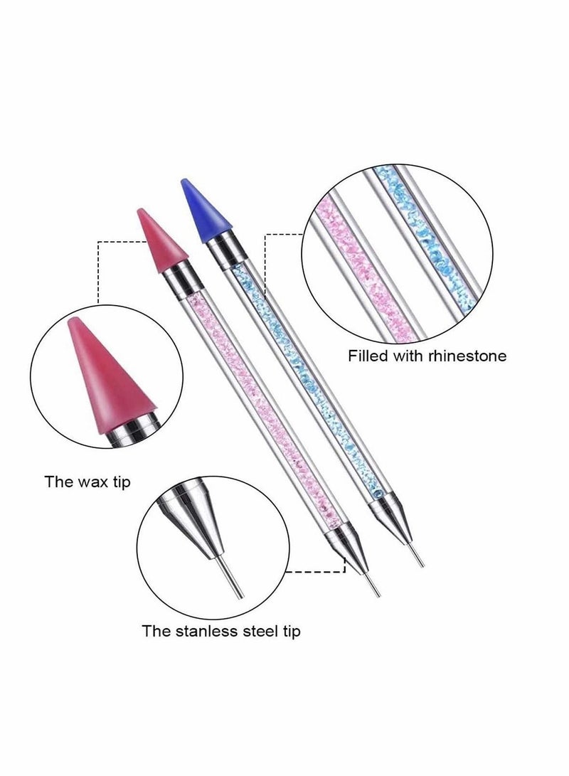Y&D 2 Pen Point Drill Pens For Diamond Painting-No Wax, No Clay, Glue Tools, Self-Adhesive Pen, Professionally Designed 5D Diy Painting... - Image 1