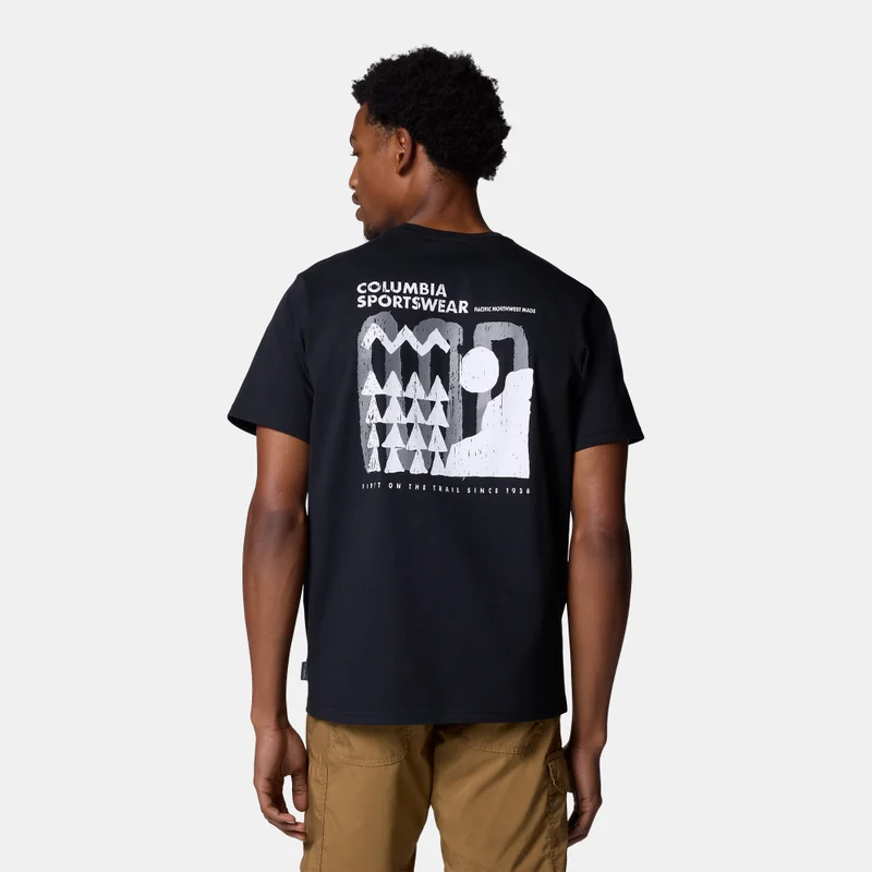Columbia Black Men's Explorers Canyon T-Shirt for Men | Best Price UAE