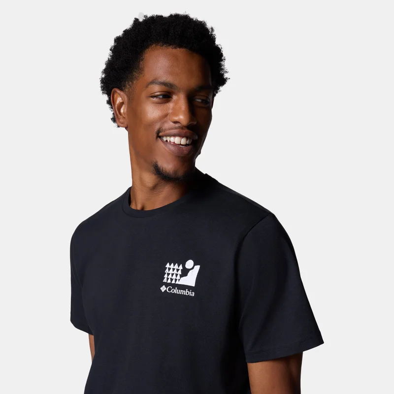 Columbia Black Men's Explorers Canyon T-Shirt for Men | Best Price UAE