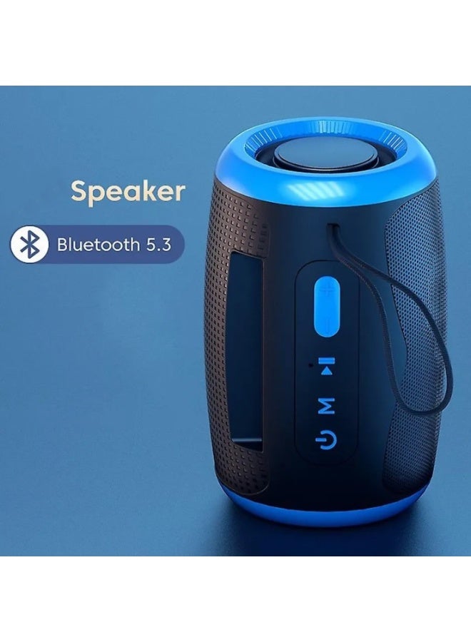 Portable Bluetooth Speaker - 360° Stereo Sound & Long Battery Life, Ideal for Outdoor Camping and Beach Parties - Image 1
