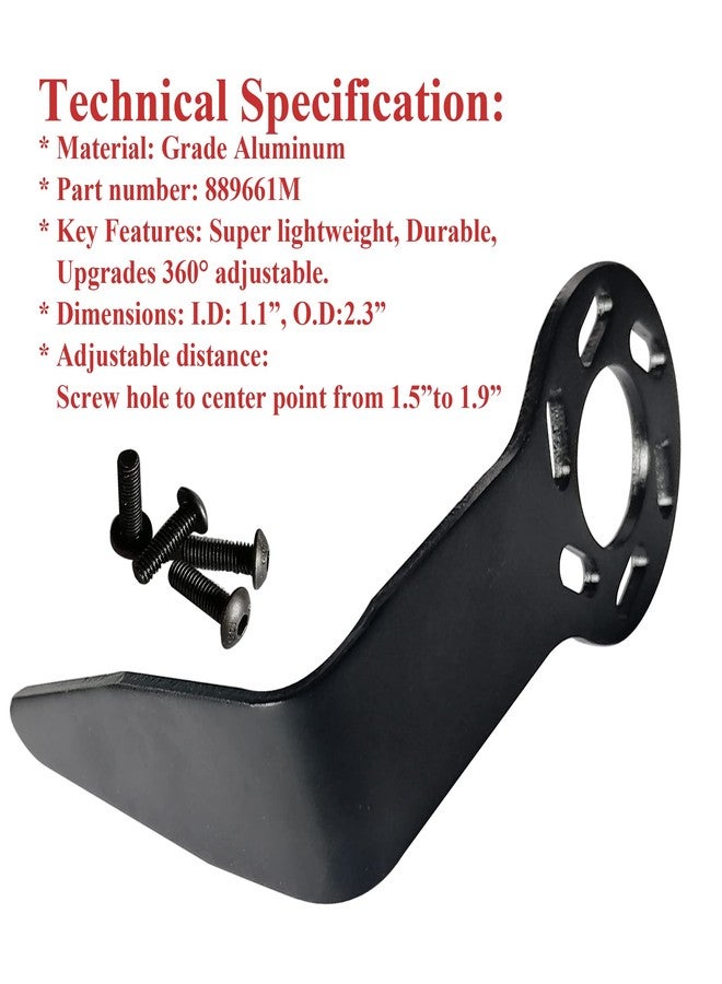 Hawmow WOUILNIA Gancho Para Pistola De Framing Roofing Nail Rafter Hook Hanger 889661M Widely for Metabo HPT Tool Hanger Compatible With Hitachi, Lightweight Aluminum, Black - Image 3