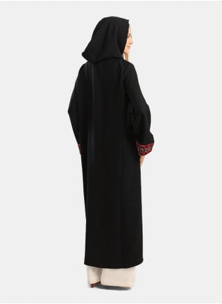 Embroidered Cuffs Black Kimono - pzsku/Z9B6D8FAD4D38A4280E11Z/45/_/1741082158/7956894d-1613-4840-beac-e2166041a912