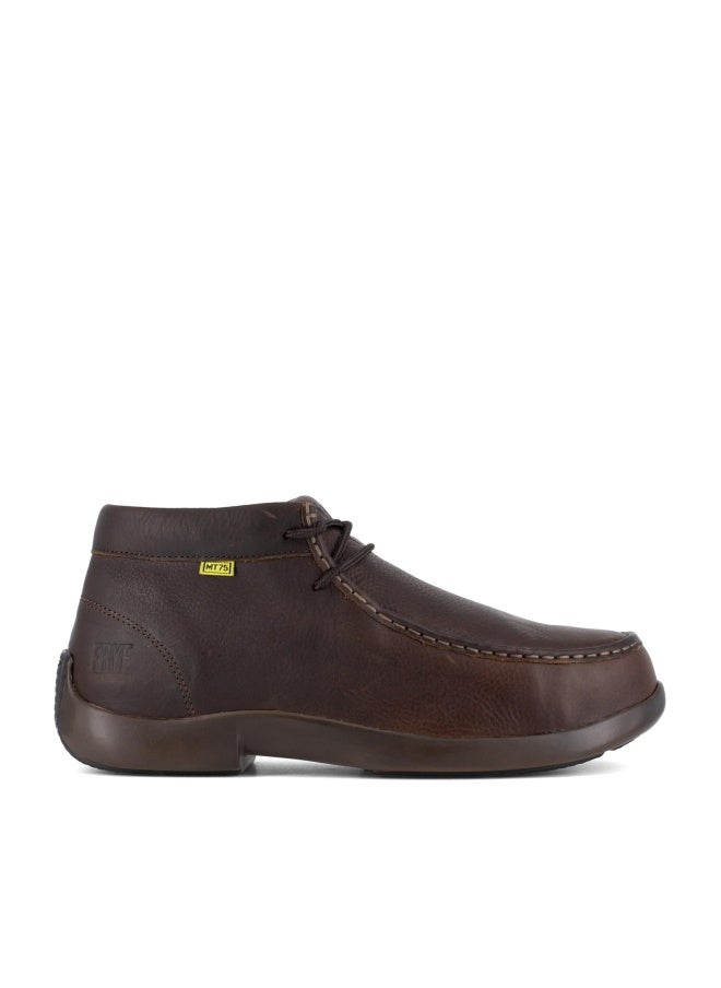 Frye Supply Men`s Chukka Brown Composite Moc Toe Work Boot Brown 10.5 M - Image 1