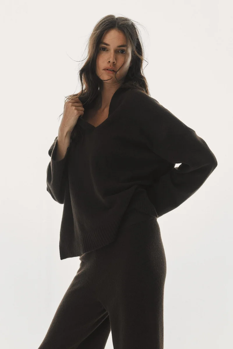 اتش اند ام كنزة بولو طويلة