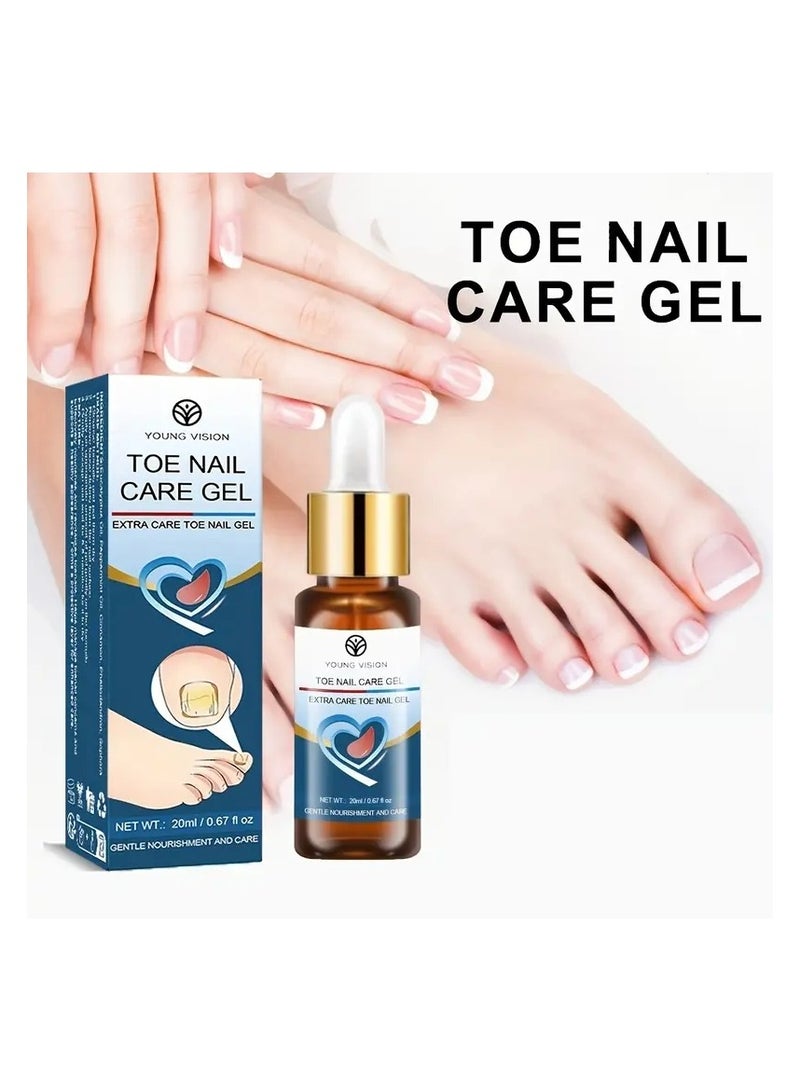 YOUNG VISION Toenail Strengthener Gel Oil Care Gel All Natural Formula Nourishing And Repairing - Image 4