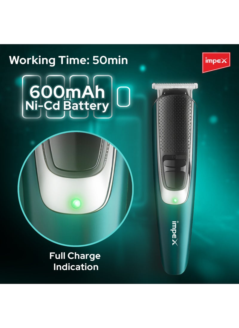 Impex Multi Grooming Kit 11-in-1, All-In-One Professional Styling Hair Trimmer, Rechargeable, Self Sharpening Stainless Steel Blade,5 Combs, Hair Clipper, Precision Trimmer, Nose, Beard, Body, Micro Shaver,50 Mins Run Time,2 Year Warranty-GK 403  - Image 3