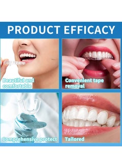 GlorySmile 8 Pcs 2 Sizes Mouth Guard for Clenching Teeth at Night Upgraded Mouth Guard for Teeth Grinding Moldable Mouth Guard Stops Bruxism and Teeth Grinding with Two Travel Cases Dental Night Guards  - Image 5