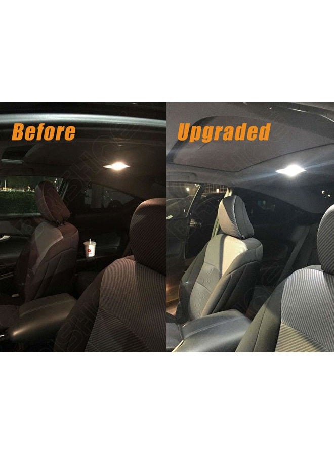 BRISHINE White Interior LED Lights Kit for Chevrolet Silverado/GMC Sierra 2007 2008 2009 2010 2011 2012 2013 Super Bright 6000K Interior LED Bulbs Package + License Plate Lights and Install Tool - Image 3
