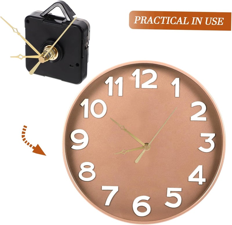 Gadpiparty Silent Clock Motor Replacement Mechanism Kit for DIY Clock Making Battery Powered Movement for Wall and Table Easy Installation and Wide Application - Image 3