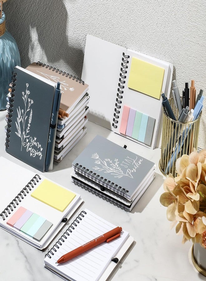 Tenceur 10 Set Coworker Gifts Bulk Employee Appreciation Gifts Inspirational Notebook Pen Motivational Office Gift Staff Teacher Volunteer Groups Team Staff Social Worker (Classic Color) - Image 5