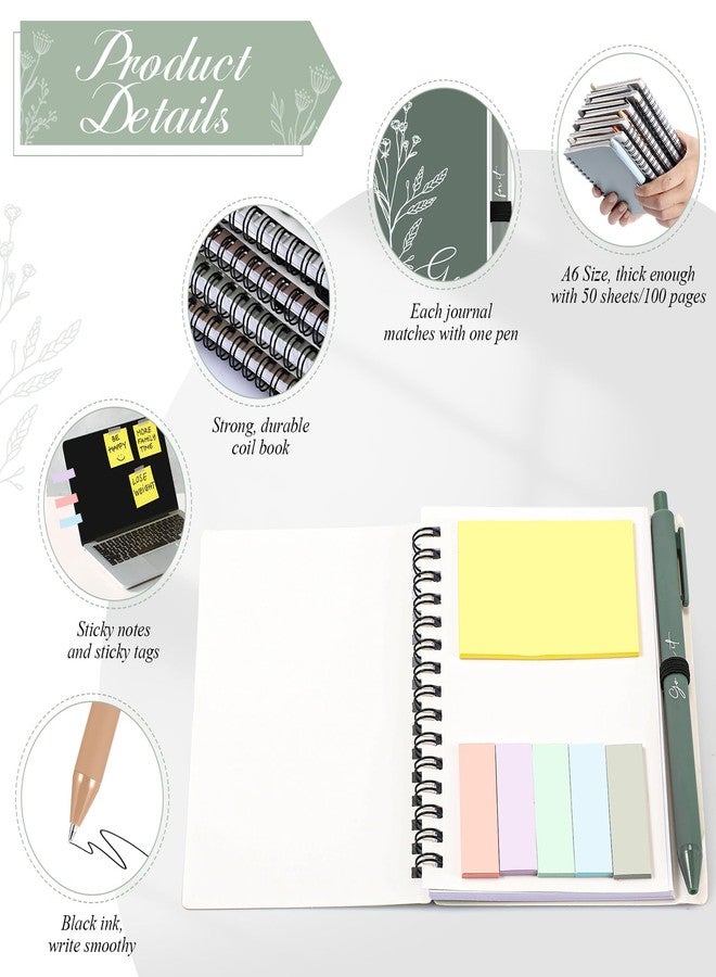 Tenceur 10 Set Coworker Gifts Bulk Employee Appreciation Gifts Inspirational Notebook Pen Motivational Office Gift Staff Teacher Volunteer Groups Team Staff Social Worker (Classic Color) - Image 4